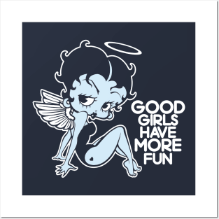 BETTY BOOP - Good girls have more fun 2.0 Posters and Art